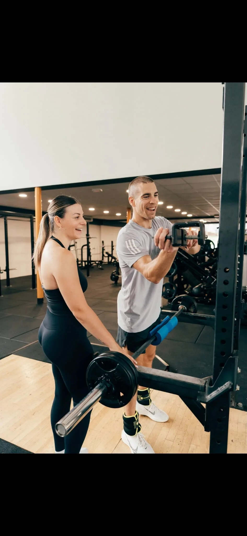 Podrška tijekom treninga u Legend Gymu